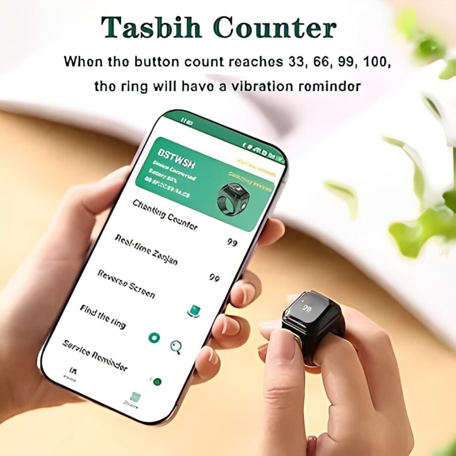 Muslim Iqibla Zikr Ring
